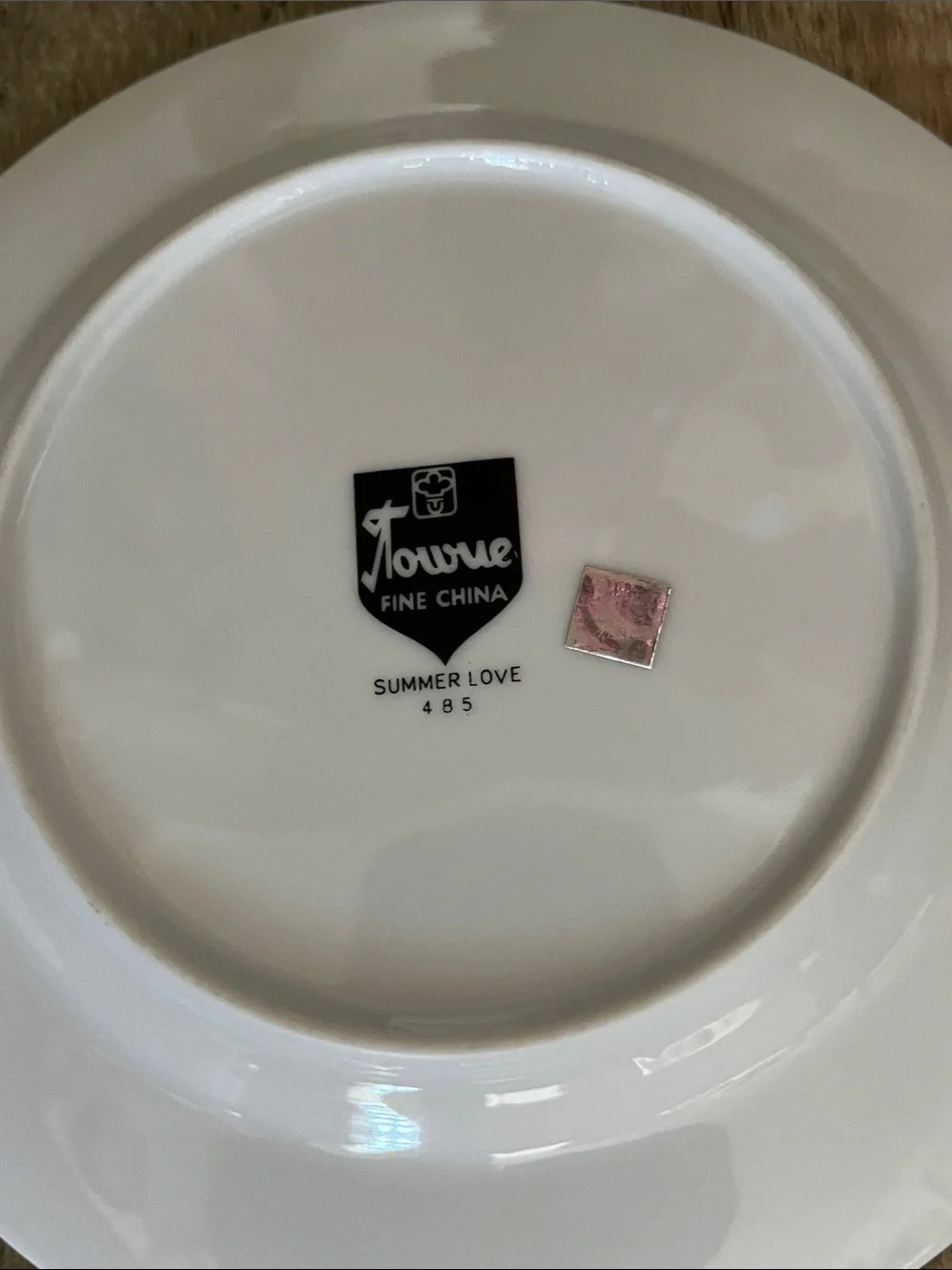 Vintage Towne Classic Floral Dinner Place Setting 